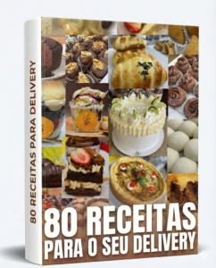 80 receitas exclusivas para Delivery
